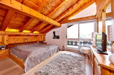 Ein Bett oder Betten in einem Zimmer der Unterkunft Livingroom