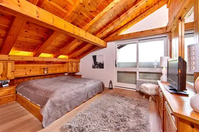 Ein Bett oder Betten in einem Zimmer der Unterkunft Livingroom