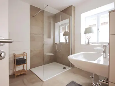 Ein Badezimmer in der Unterkunft Guade Stub’n – WALLY