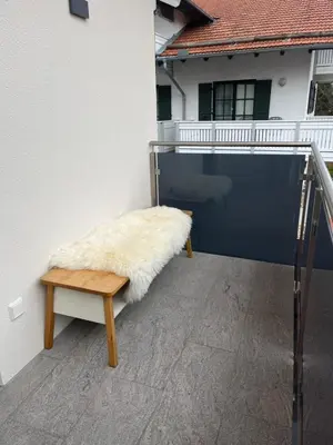 Ein Balkon oder eine Terrasse in der Unterkunft UNiQE I 90qm I Bergblick I 3 Balkone I seenah