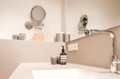 Ein Badezimmer in der Unterkunft Suite Franz Tegernsee
