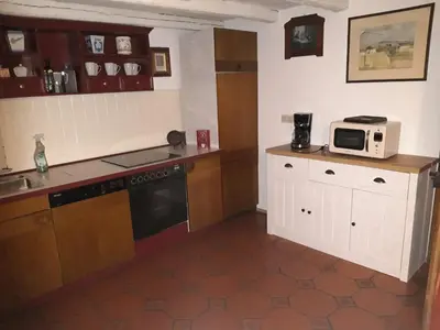 Küche/Küchenzeile in der Unterkunft Rustico di Angelo