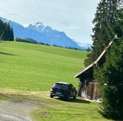 Naturlandschaft in der Nähe der Ferienwohnung