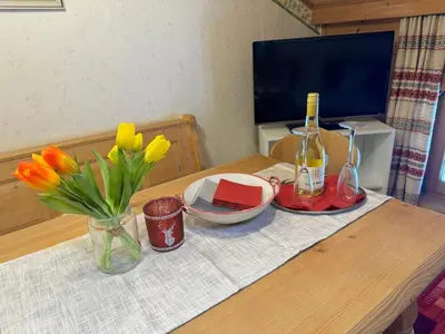 TV/Unterhaltungsangebot in der Unterkunft Pension Huber