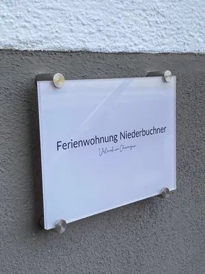 Ein Zertifikat, Auszeichnung, Logo oder anderes Dokument, das in der Unterkunft Ferienwohnung Niederbuchner ausgestellt ist