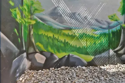 Naturlandschaft in der Nähe der Ferienwohnung