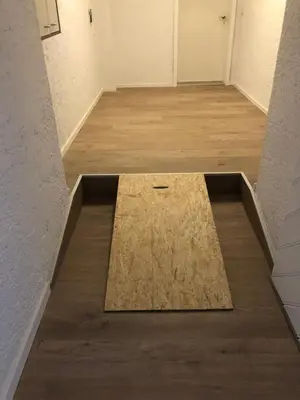 Grundriss der Unterkunft Gemütliche Wohnung in Oberbayern
