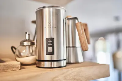 Kaffee-/Teezubehör in der Unterkunft Das Flachshaus Ferienhaus in Aidling am Riegsee