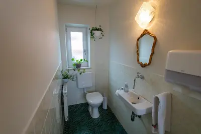 Ein Badezimmer in der Unterkunft Gästehaus Nigglhof