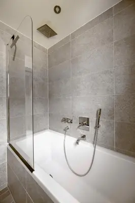 Ein Badezimmer in der Unterkunft Alpenluft I