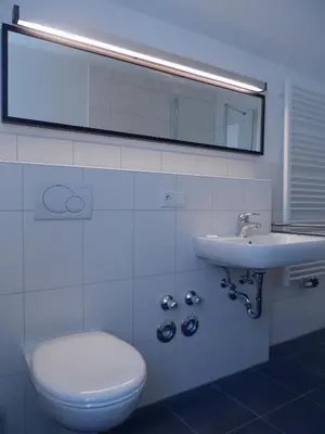Ein Badezimmer in der Unterkunft Ferien im Feuerwehrhaus