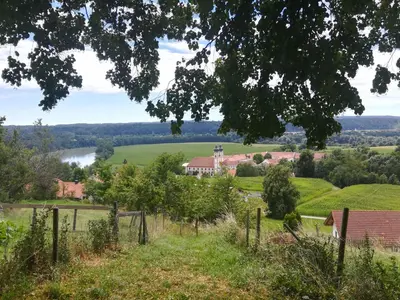 Naturlandschaft in der Nähe der Ferienwohnung