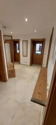 Grundriss der Unterkunft Ferienwohnung Leni