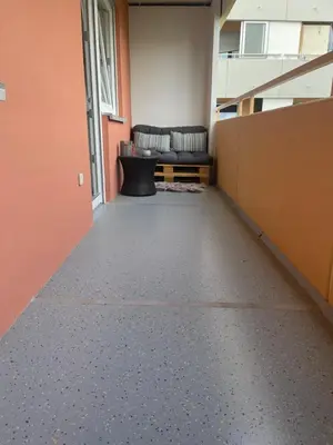 Ein Sitzbereich in der Unterkunft Best Apartment Augsburg