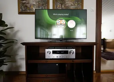 TV/Unterhaltungsangebot in der Unterkunft NEU - 4 Zimmer, 4 Betten, 5 Min zum HBF, Terrasse, 160qm