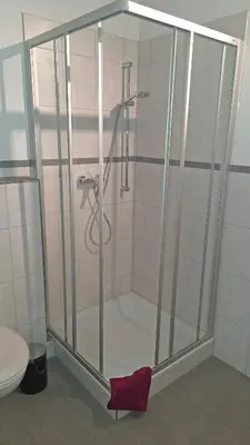 Ein Badezimmer in der Unterkunft Bauernhof Auerhof Ferienwohnung