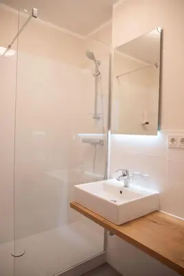 Ein Badezimmer in der Unterkunft Burghotel Aschau