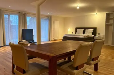TV/Unterhaltungsangebot in der Unterkunft Hopfenwohnung 2