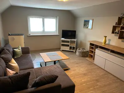 TV/Unterhaltungsangebot in der Unterkunft Ferienwohnung Uschi 1