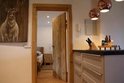 Grundriss der Unterkunft Steingaden-Urspring Ferienwohnung Bergzeit im Fuchsbau