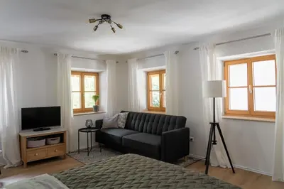 TV/Unterhaltungsangebot in der Unterkunft Ferienwohnung am Siglhof
