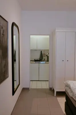 Küche/Küchenzeile in der Unterkunft Charmante Ferienwohnung in der Altstadt