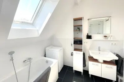 Ein Badezimmer in der Unterkunft Schloss Winkl