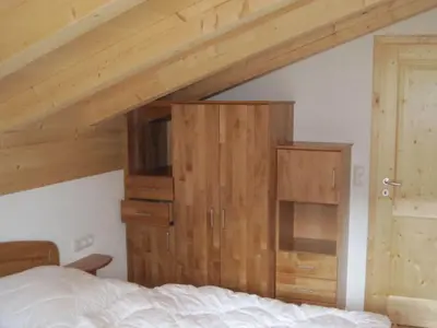 Ein Bett oder Betten in einem Zimmer der Unterkunft Cosy apartment near ski-lift