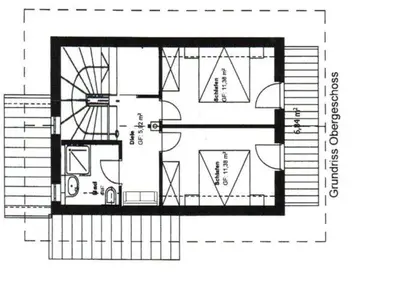 Grundriss der Unterkunft Cosy apartment near ski-lift