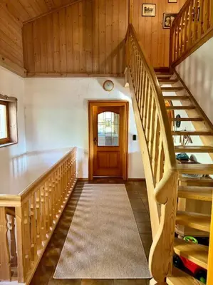 Grundriss der Unterkunft Romantisches Alpenchalet - mit Sauna und Kamin - ruhig und zentral