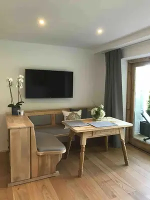 TV/Unterhaltungsangebot in der Unterkunft Haus Hochland - Moderne Alpenwohnung Garten&Natur
