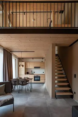 Ein Sitzbereich in der Unterkunft Ammerglück Apartments