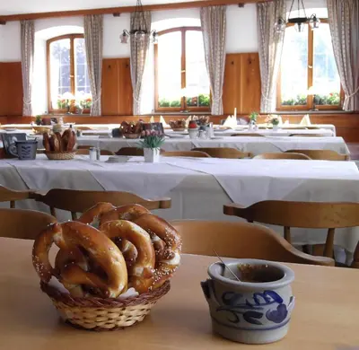 Essen im Hotel oder in der Nähe