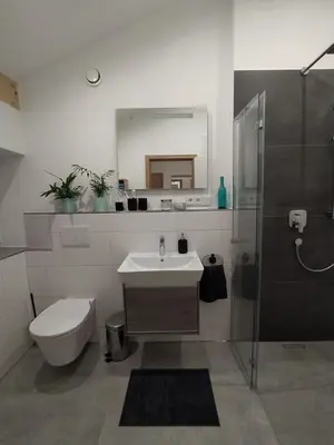 Ein Badezimmer in der Unterkunft Allgäu Loft Bergzeit