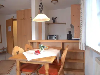 Küche/Küchenzeile in der Unterkunft Apartment in Bayrischzell near Ski Lift