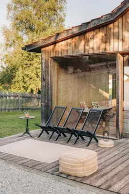 Grundriss der Unterkunft Design-Bauernchalet im Elbacher Gütel nahe Starnberger See