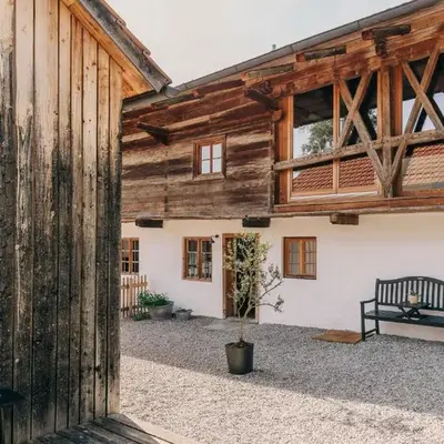 Design-Bauernchalet im Elbacher Gütel nahe Starnberger See