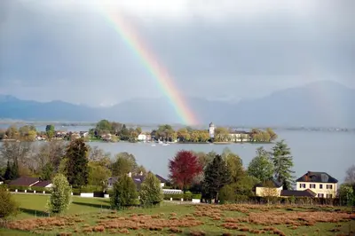 Naturlandschaft in der Nähe der Ferienwohnung
