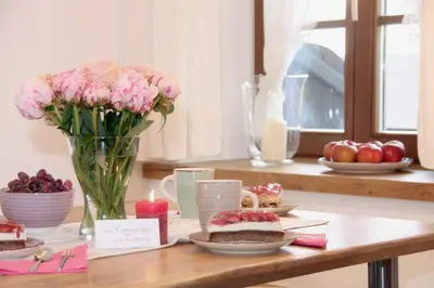 Essen in der Ferienwohnung oder in der Nähe