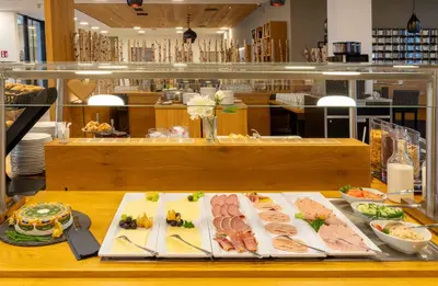 Essen im Hotel oder in der Nähe