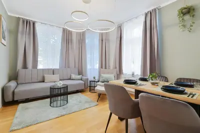 Ein Sitzbereich in der Unterkunft cruwzo I Exclusive Apartments in Central location with Parking
