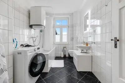 Ein Badezimmer in der Unterkunft cruwzo I Exclusive Apartments in Central location with Parking