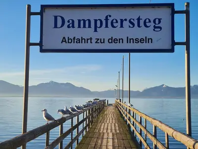 Naturlandschaft in der Nähe der Ferienwohnung