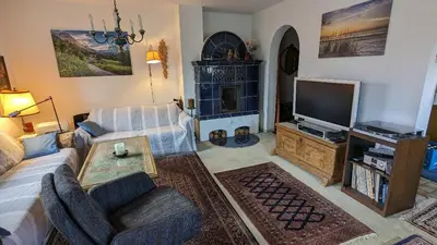 TV/Unterhaltungsangebot in der Unterkunft Ferienwohnung am Frauenbach
