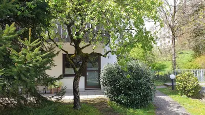 Ein Garten an der Unterkunft Ferienwohnung Stubengold
