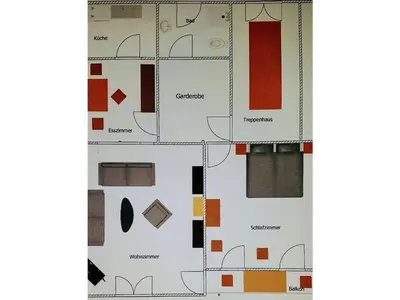 Grundriss der Unterkunft Haus Jörg Sosna Modern retreat