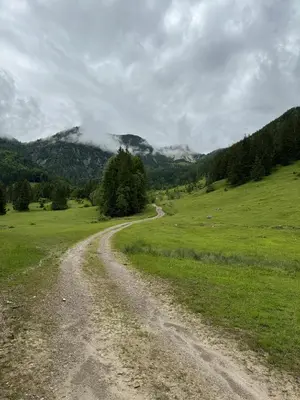 Naturlandschaft in der Nähe des Ferienhauses