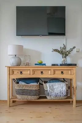 TV/Unterhaltungsangebot in der Unterkunft Stilvolle Seewohnung in Utting