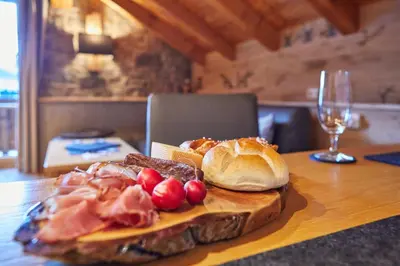 Essen in der Ferienwohnung oder in der Nähe