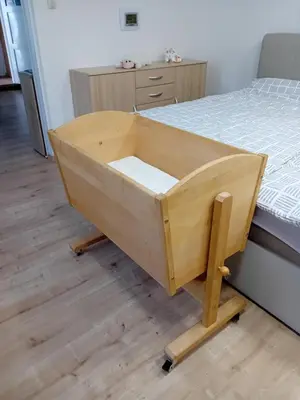 Ein Bett oder Betten in einem Zimmer der Unterkunft Ferienwohnung Luftkurort-Alpenparadies